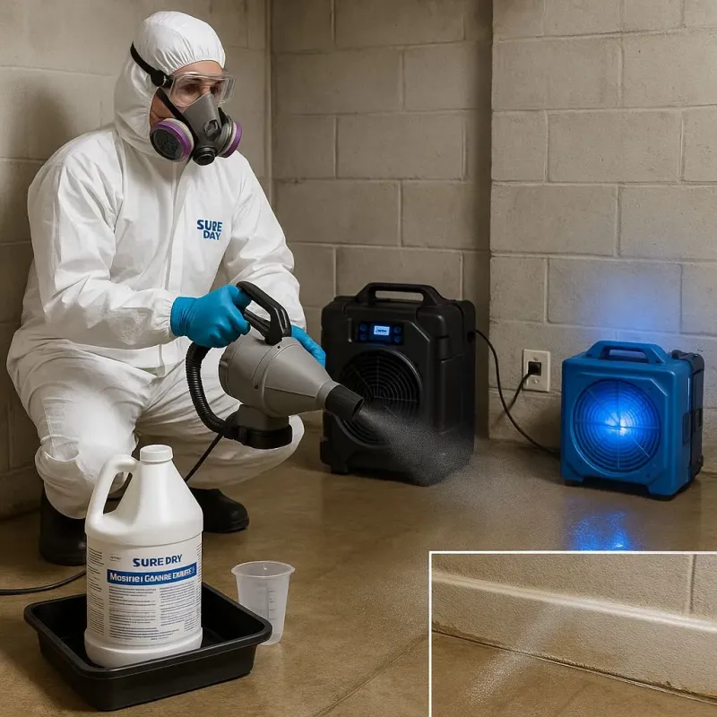Sanitization and Odor Removal process in Medical Lake, WA